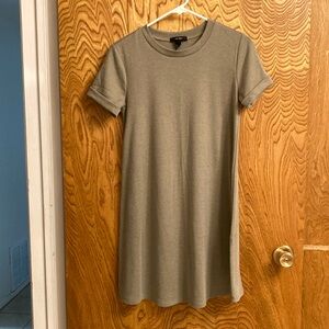 Forever 21 army green swing style dress